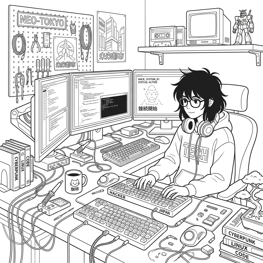 Hacker Desk